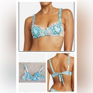 🆕 Vitamin A Bermuda Underwire Demi Bikini Top- 6/S